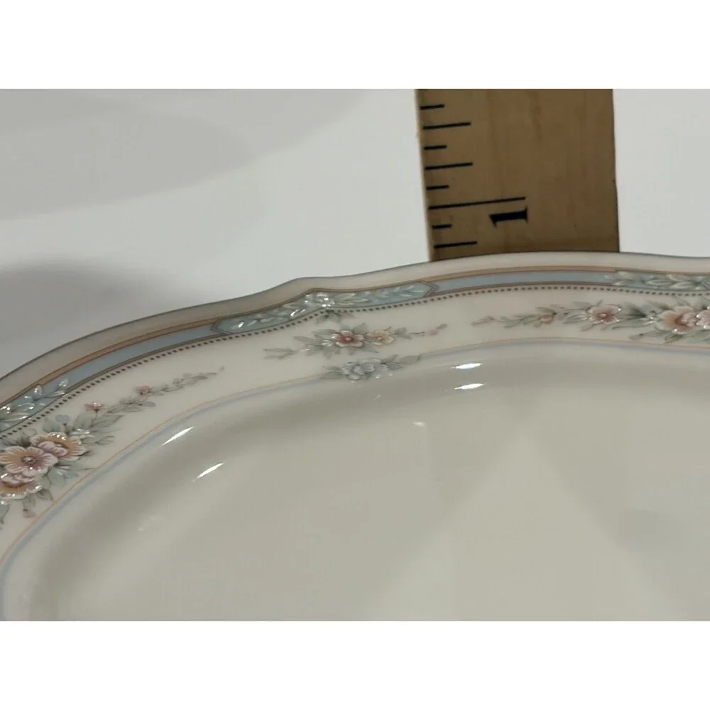Noritake Rothschild 7293 Bread Plate 6 3/8” Ivory China Japan Floral